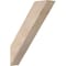 Ekena Millwork 3 1/2"W x 14"D x 18"H Traditional Smooth Knee Brace, Douglas Fir BRC04X14X18TRA00SDF - alternate 1